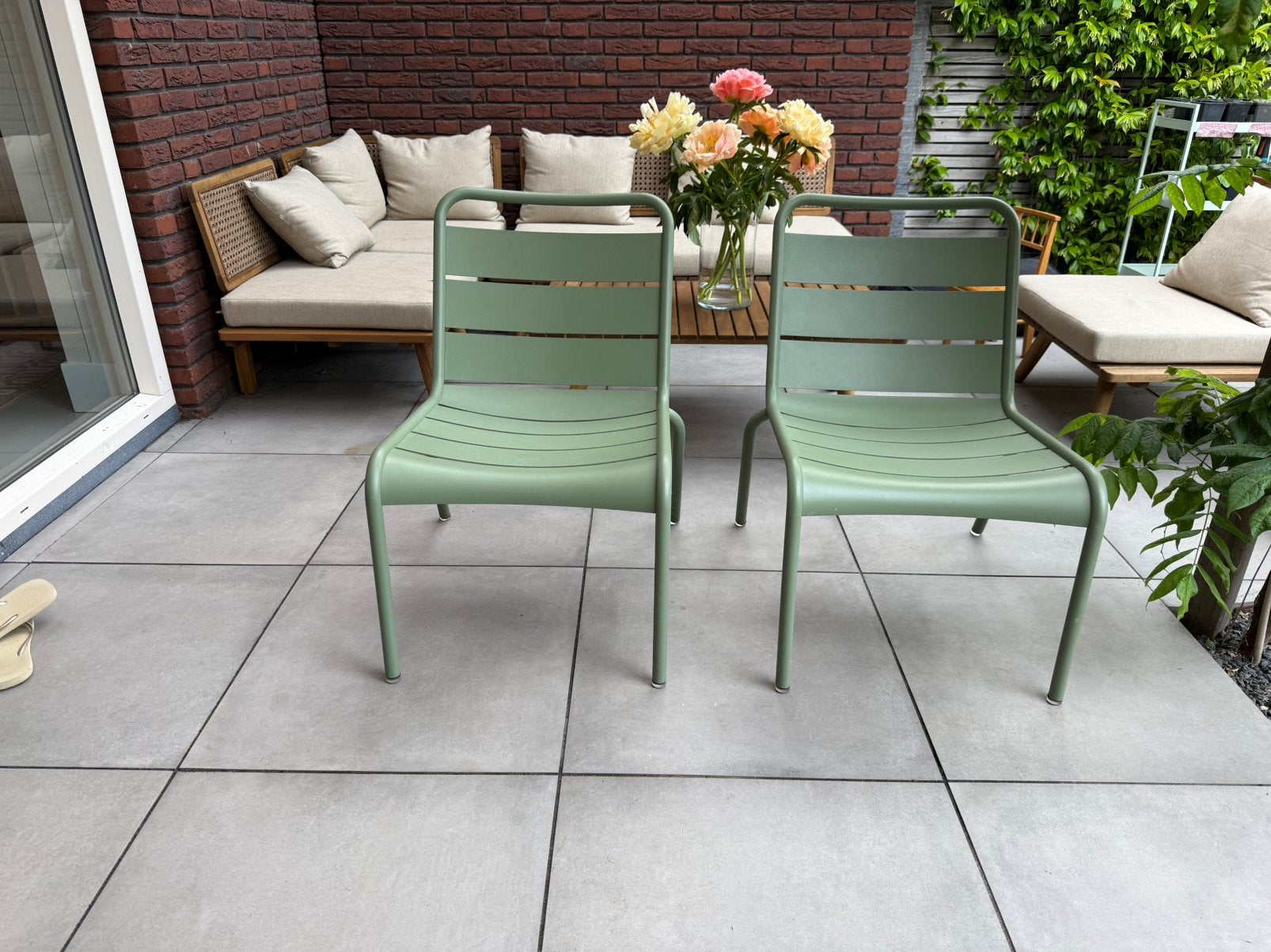 Fermob Luxembourg Lounge fauteuils (cactus), Ophalen, Zo goed als nieuw