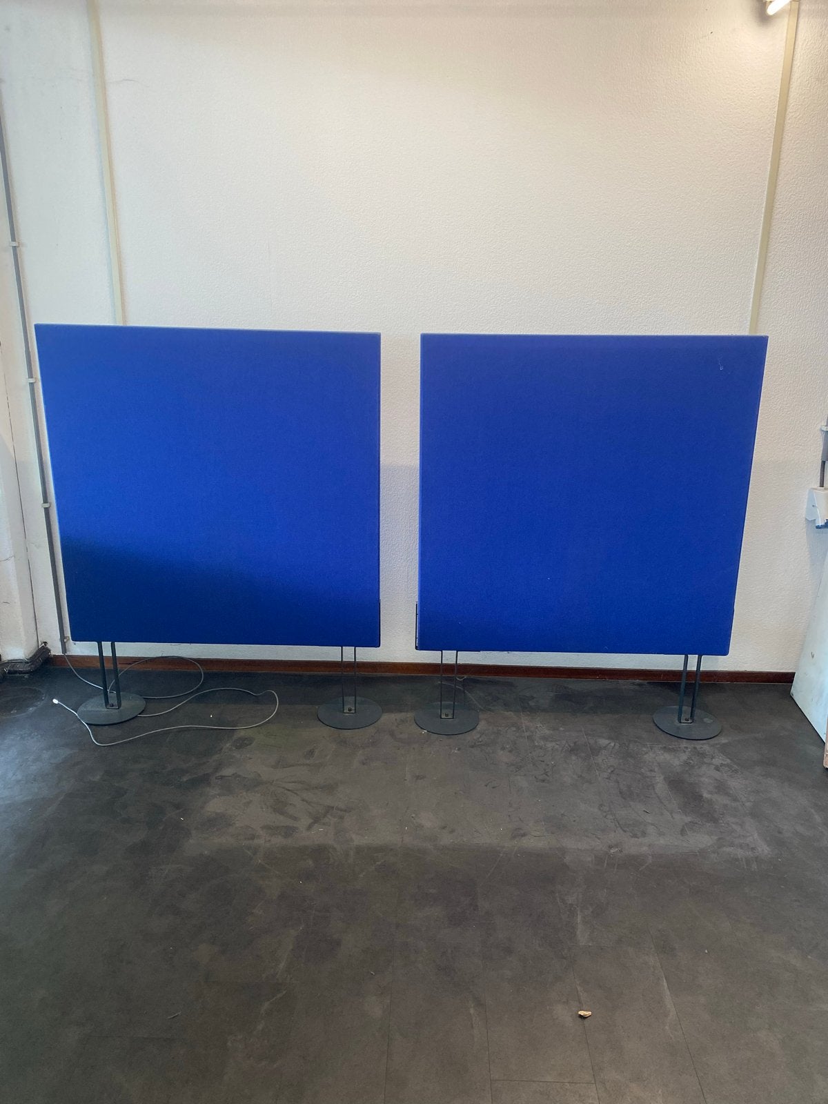 Blauwe scheidingswanden (2 stuks), Ophalen, Gebruikt