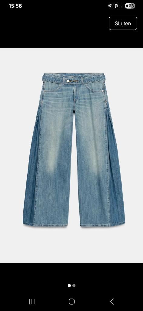 Zara jeans s, Kleding | Dames, Blauw, Zara, Nieuw, Ophalen of Verzenden