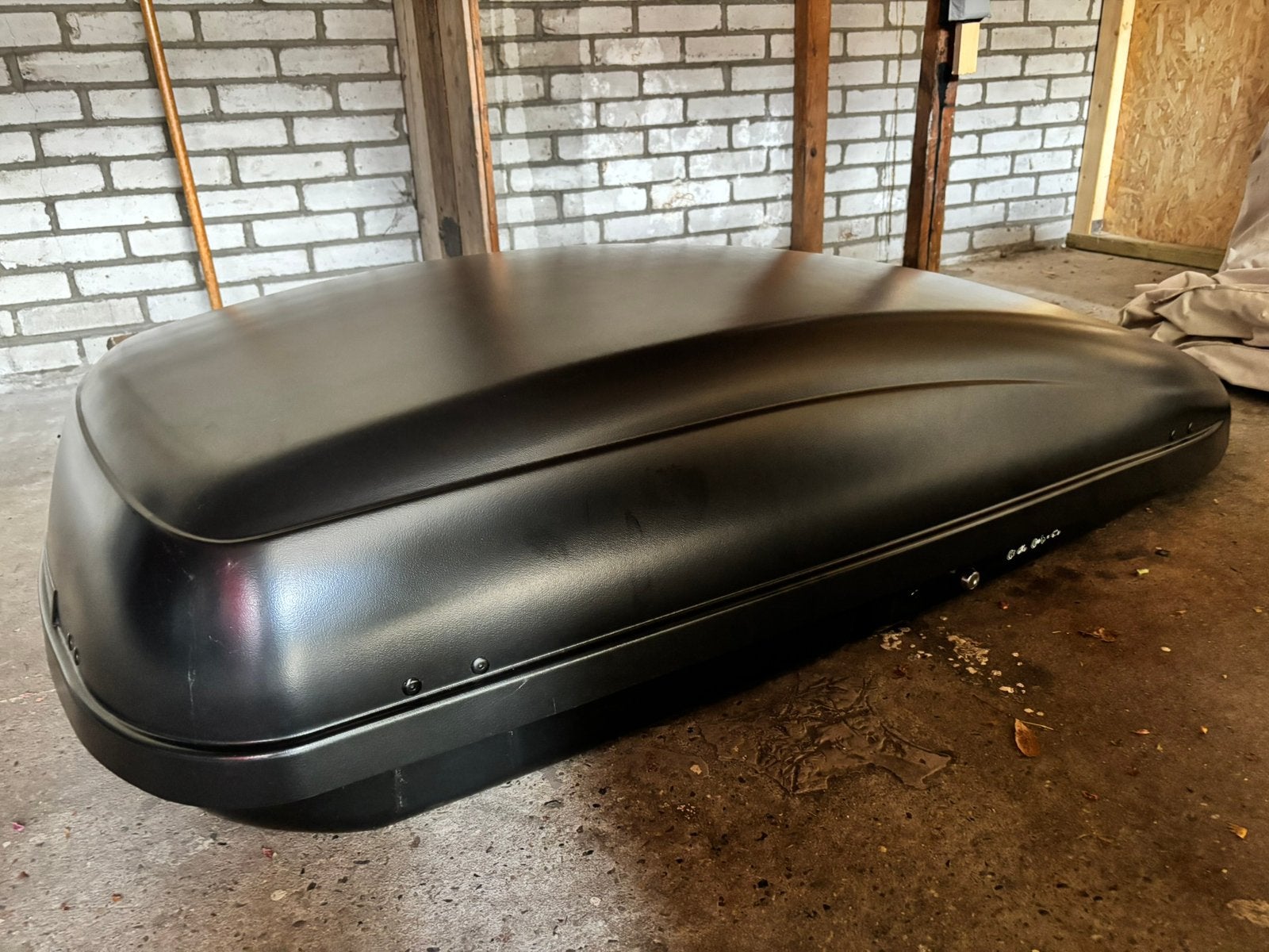 Originele Peugeot (Citroën) dakkoffer, 340 Liter, zwart, Auto diversen, Dakkoffers, Ophalen, Zo goed als nieuw