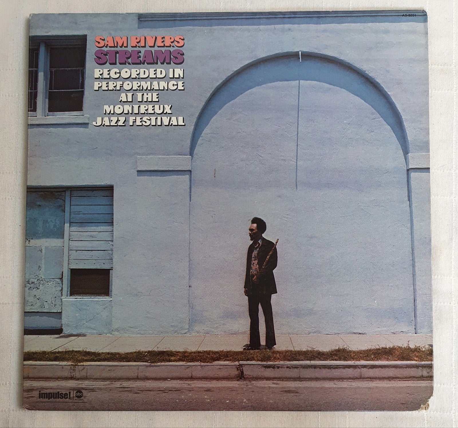 LP Sam Rivers - Streams - AS 9251 - 1973 - Quadraphonic, LP, Verzenden, Inclusief binnenhoes, 12 inch