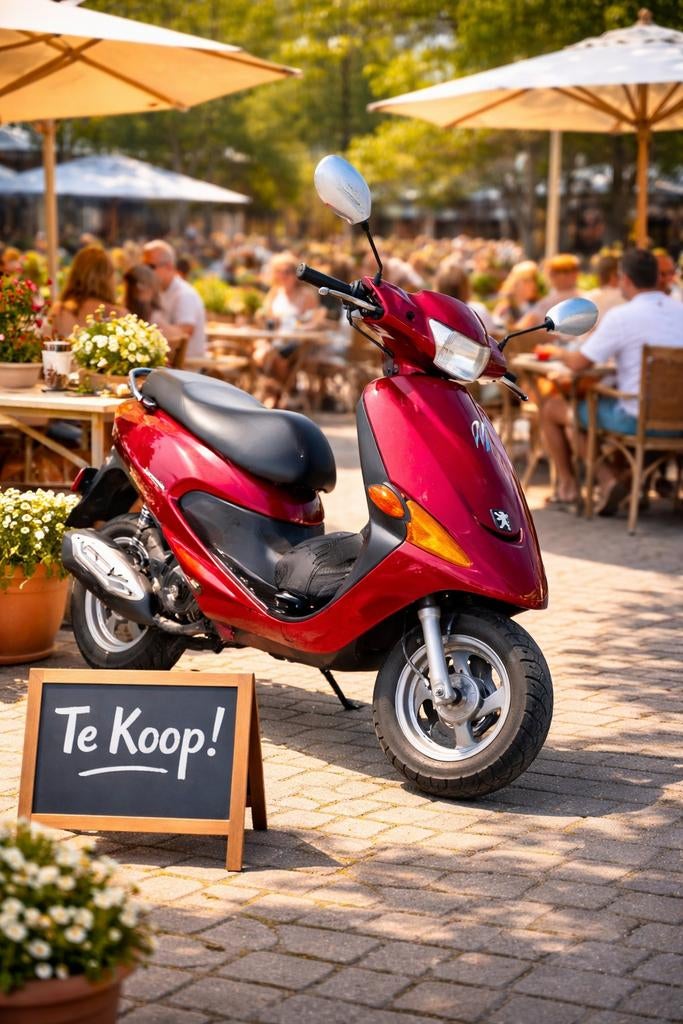 Peugeot Zenith - Leuk scootertje voor beginneling!, Fietsen en Brommers, Scooters | Peugeot, Tweetakt, Gebruikt, Overige modellen