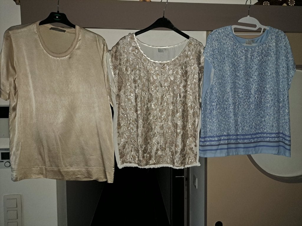 Green Ice, en D.Exterior, blouses, mt L / XL, Kleding | Dames, Overige kleuren, D.Exterior, Maat 42/44 (L), Ophalen of Verzenden