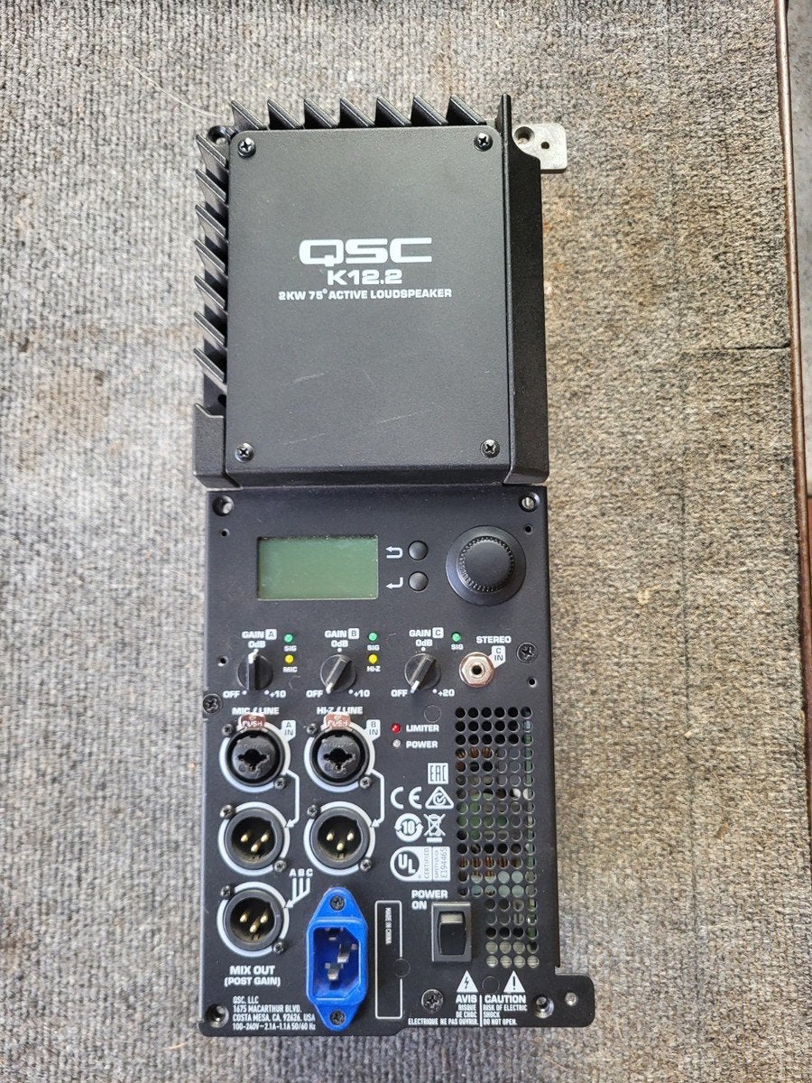 Gezocht qsc k8.2 k10.2 en k12.2 module defect, Ophalen, Gebruikt, 1000 watt of meer