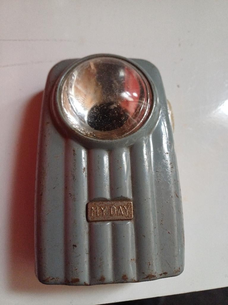 Oude zaklamp my day, Ophalen of Verzenden