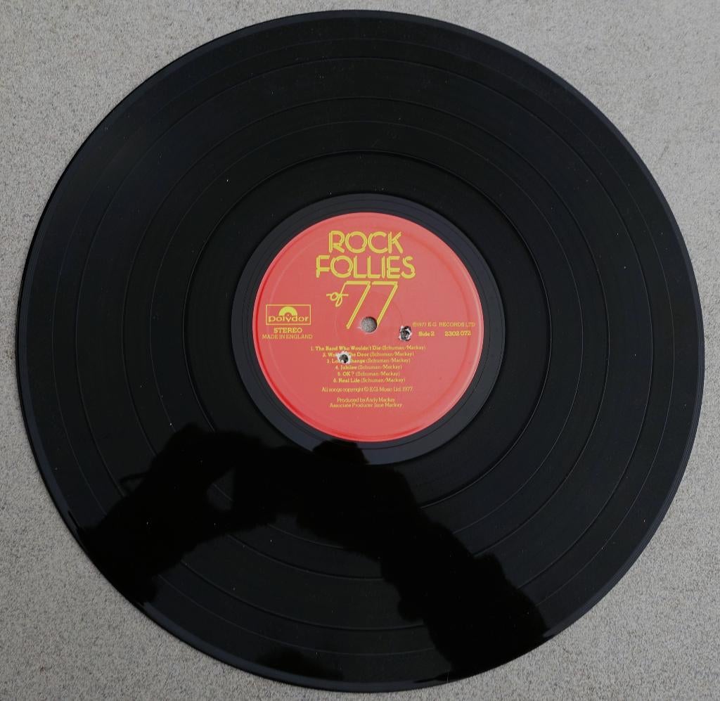 rock follies of 77 - LP, Beschermende buitenhoes, Ophalen of Verzenden, Zo goed als nieuw, 12 inch