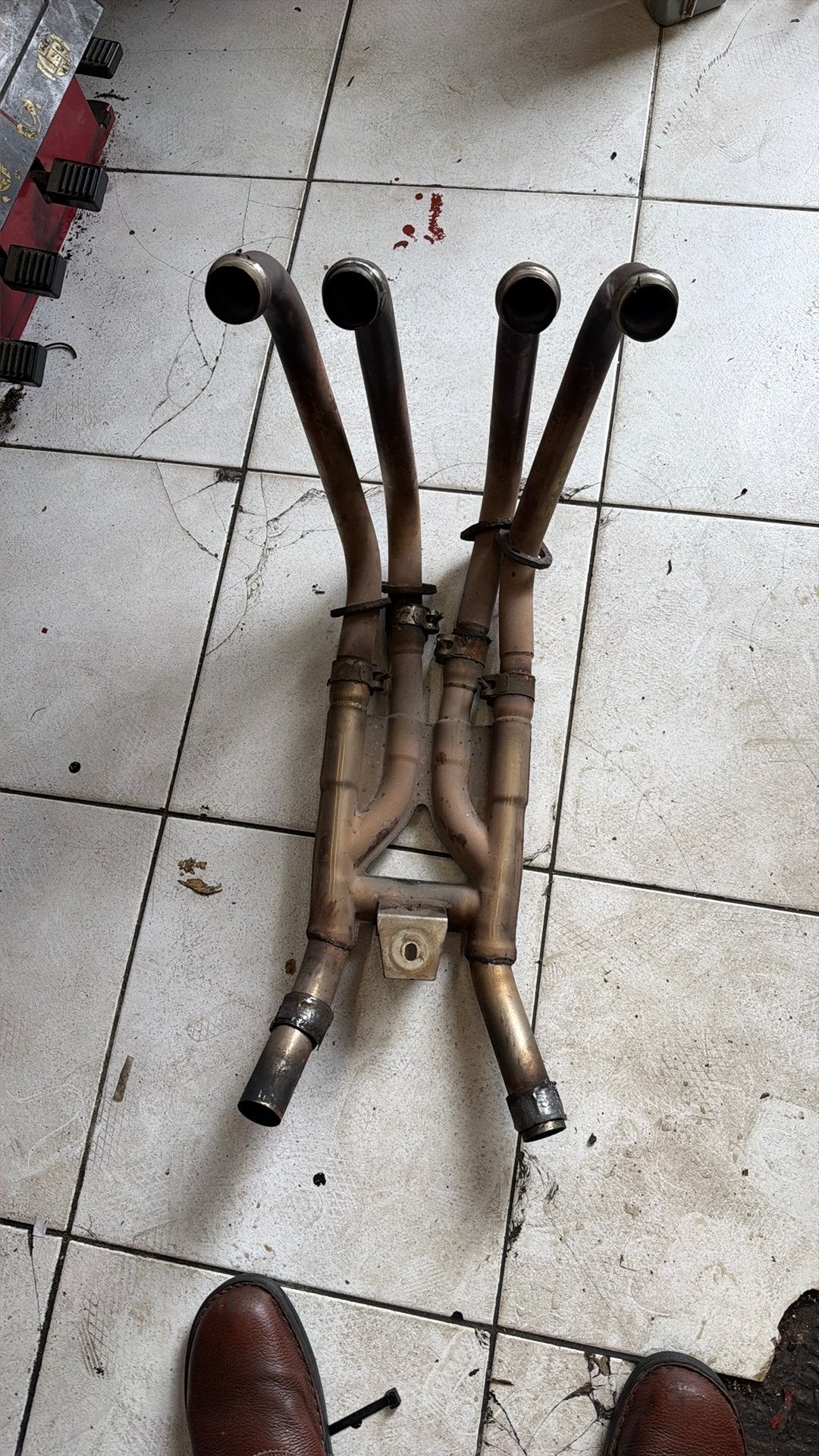 Uitlaatbochtenset Yamaha XJ900 Diversion, Ophalen