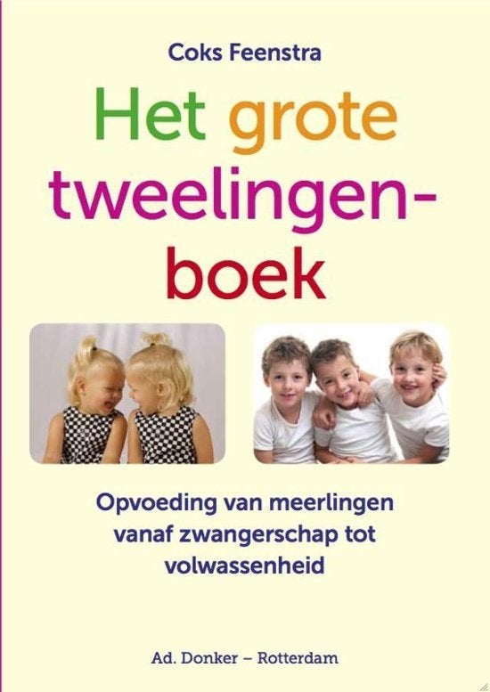Het grote tweelingenboek - opvoeding van meerlingen vanaf, Ophalen of Verzenden, Zo goed als nieuw