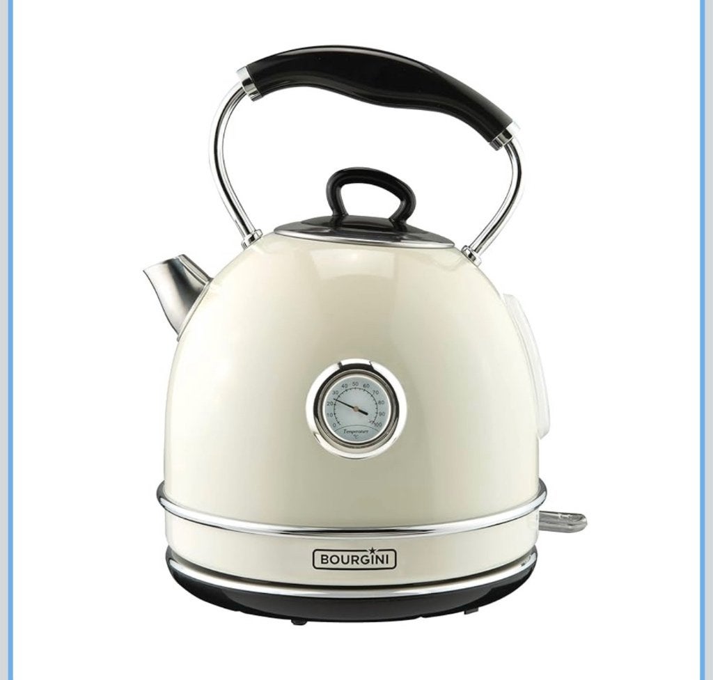 Retro Bourgini Waterkoker, Nieuw in originele verpakking, Overige typen, Ophalen, Nieuw