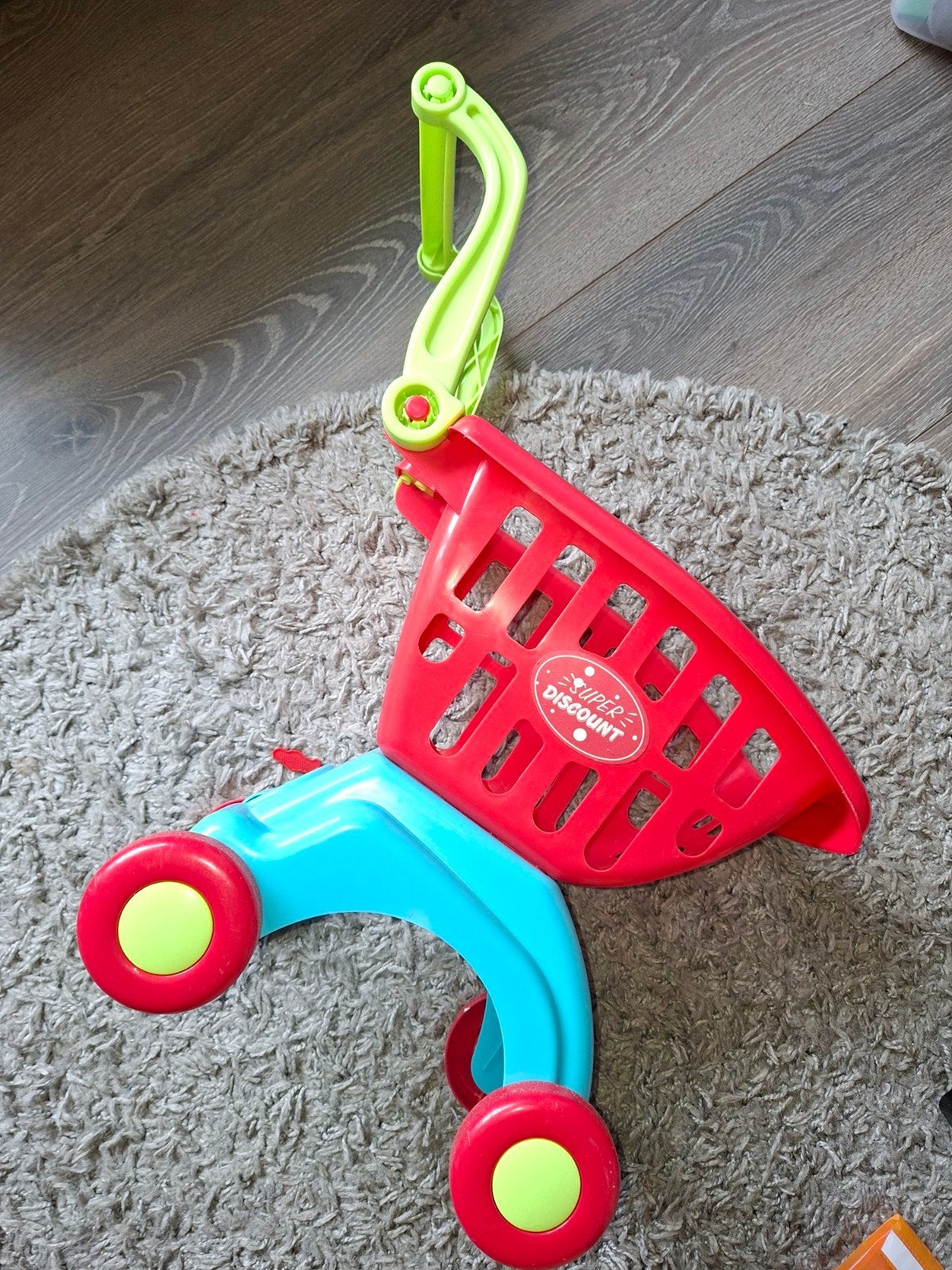 Leuk klein winkelwagentje voor kinderen, Ophalen, Jongen of Meisje
