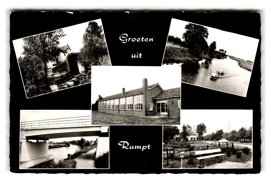 Rumpt, Groeten uit Rumpt - Opruimingskaart, Verzenden, 1960 tot 1980, Gelopen, Gelderland