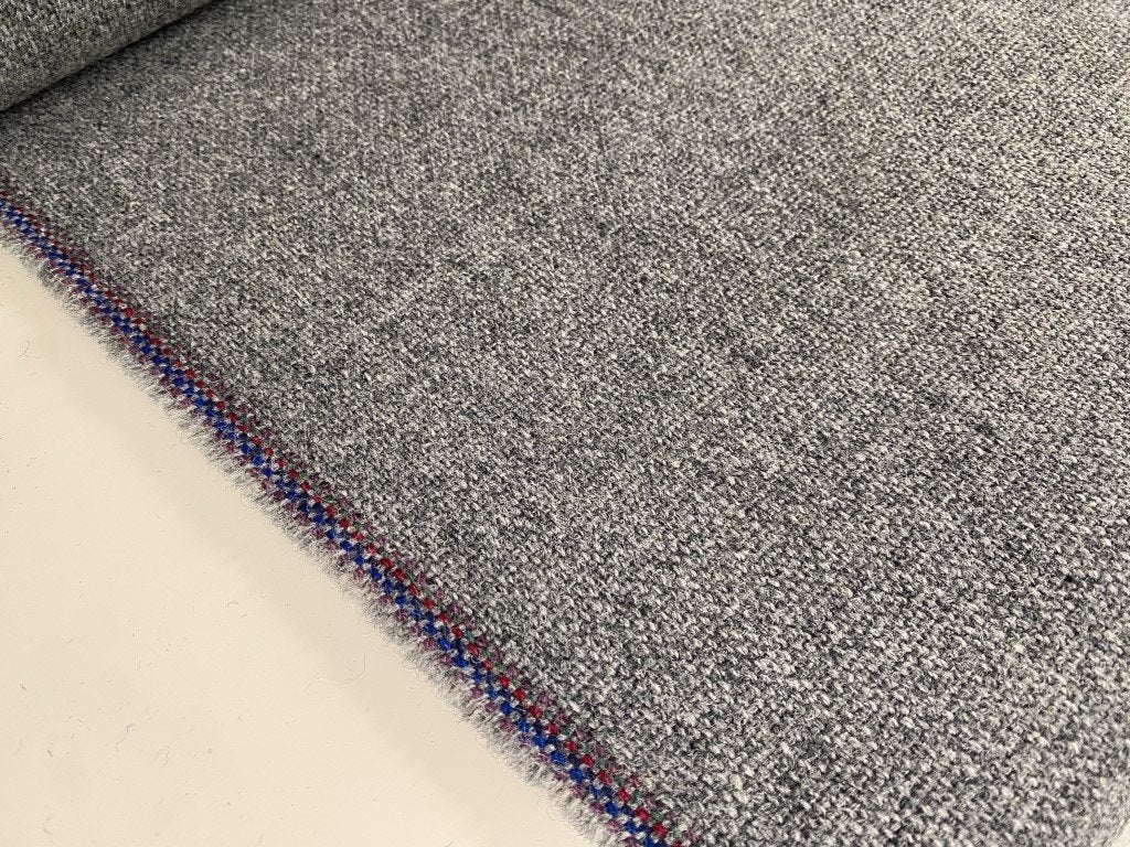stof, Wol, 120 cm of meer, Ophalen of Verzenden, Grijs