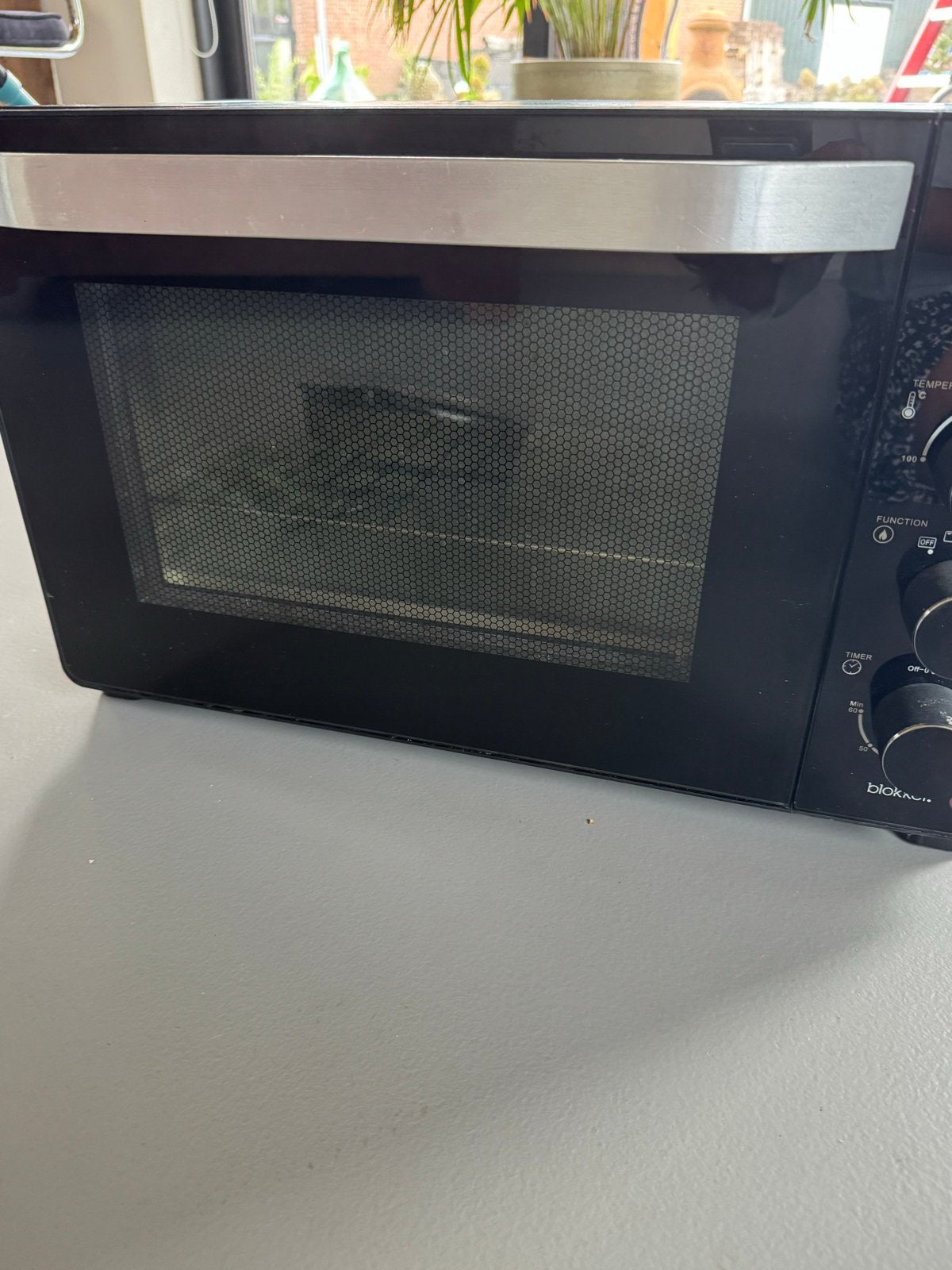 Vrijstaande oven met bakplaat en rooster, Ophalen, Gebruikt, Oven, Blokker