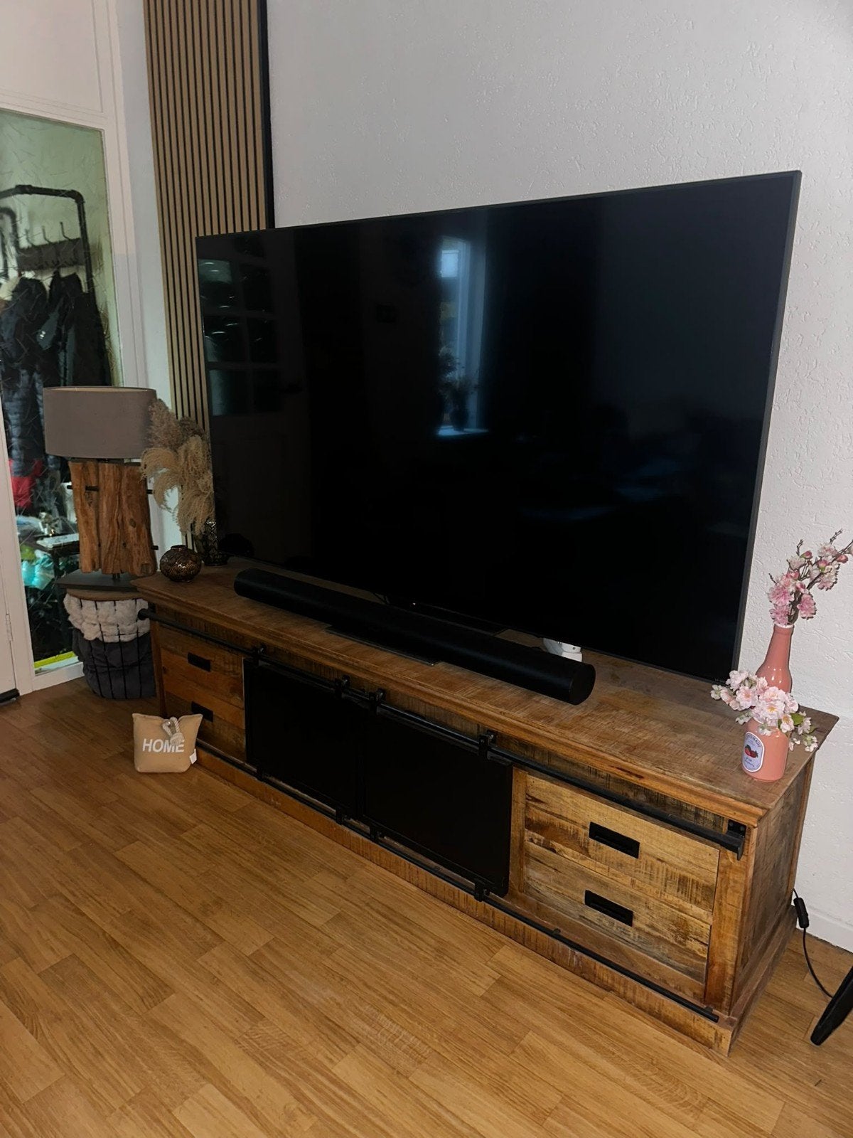 Complete Woonkamer Meubelset - Zo Goed als Nieuw!, Ophalen of Verzenden, Zo goed als nieuw, Stoer industriël
