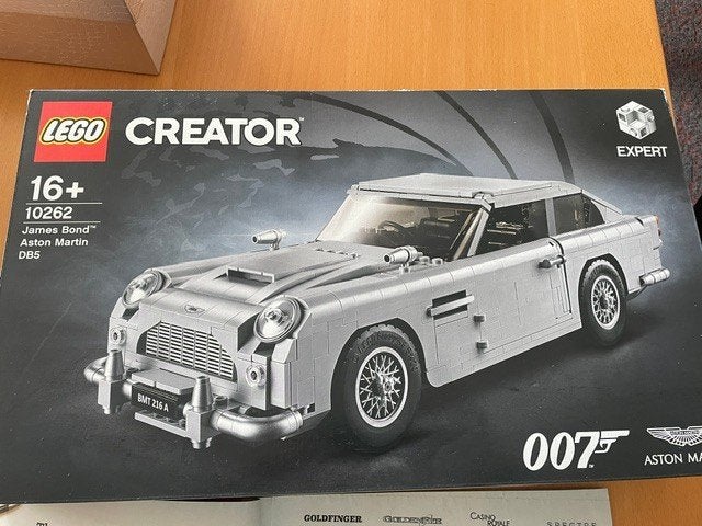 Lego Creator Aston Martin DB5 James Bond, Inclusief instructies, Lego, Ophalen of Verzenden, Zo goed als nieuw