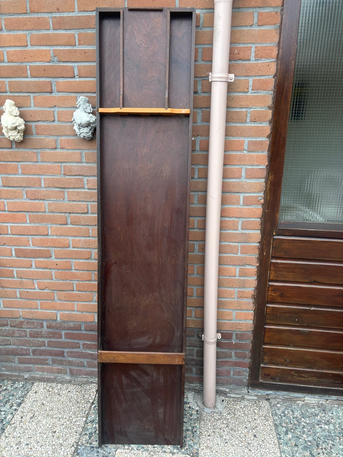 Vintage Sjoelbak met schijven - Houten Sjoelbak, Ophalen, Gebruikt