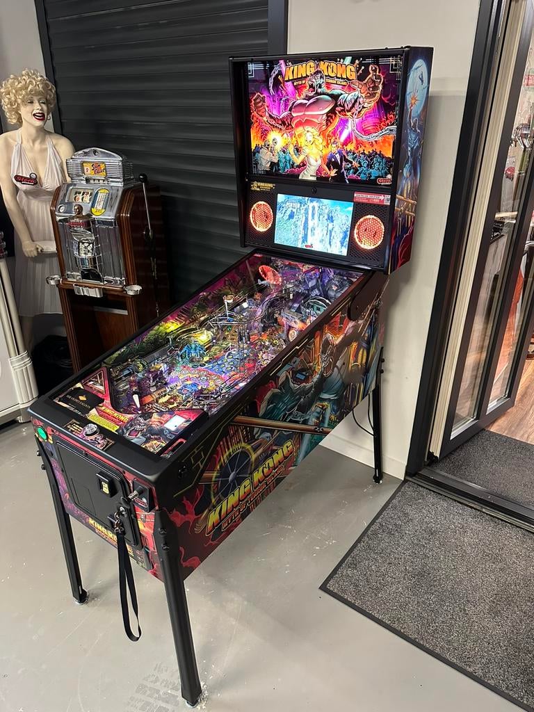 Top flipperkast Stern King Kong Limited Edition Pinball, Verzamelen, Automaten | Flipperkasten, Ophalen, Stern, Zo goed als nieuw