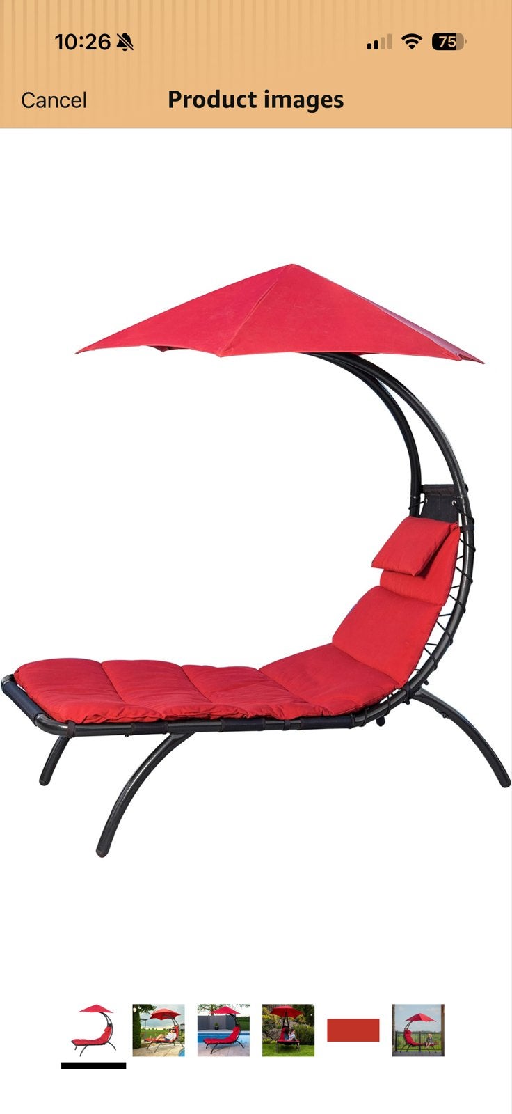 Vivere Original Dream Lounger - Nieuw in doos, Tuin en Terras, Ophalen, Nieuw, Metaal