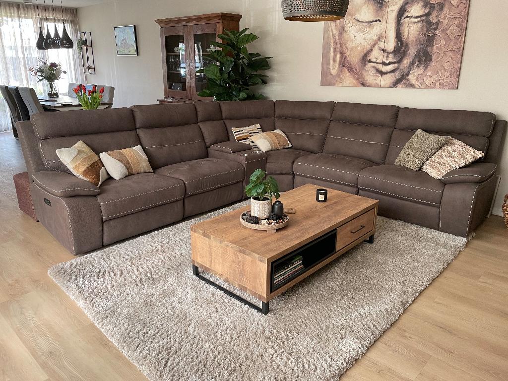 Bankstel, Ophalen, Minder dan 75 cm, Hoekbank, Stof