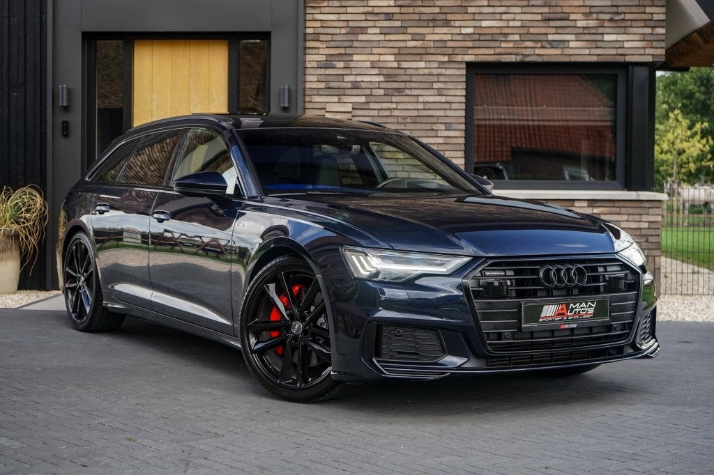 Audi A6 Avant 55 TFSI V6T Quattro S-Edition S6 Pano/HUD/B&O/, Euro 6, 2995 cc, 2000 kg, Blauw