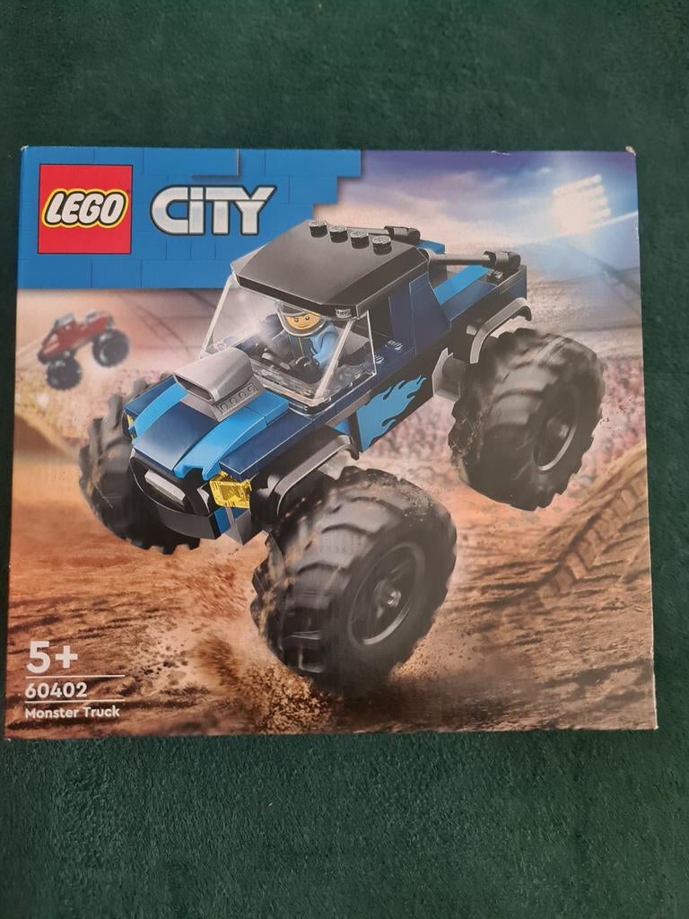 Lego City, Monster Truck nieuw in doos, Ophalen of Verzenden, Nieuw