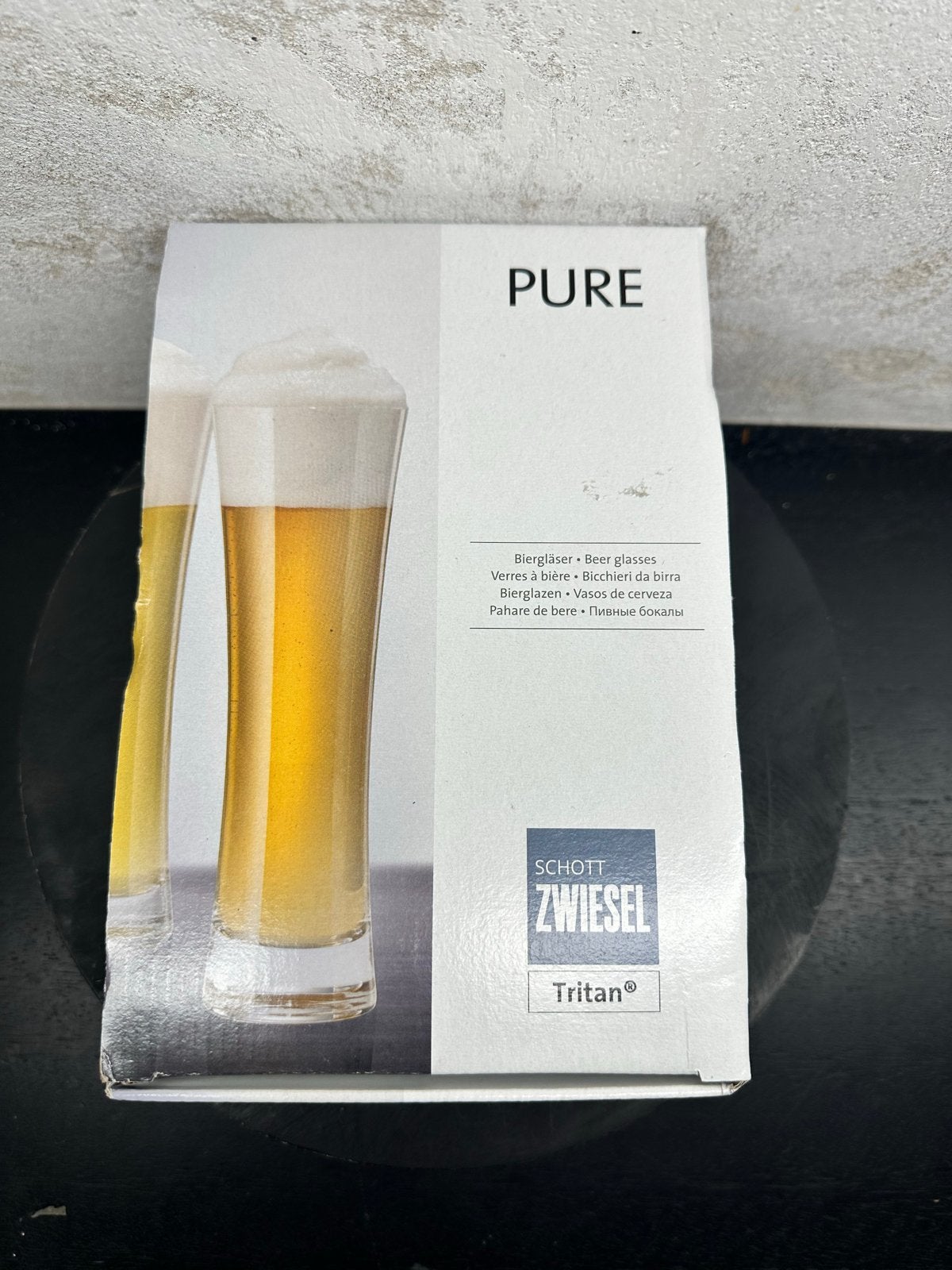 Schott Zwiesel Pure Bierglazen - Set van 2, Nieuw, Ophalen of Verzenden, Overige merken, Glas