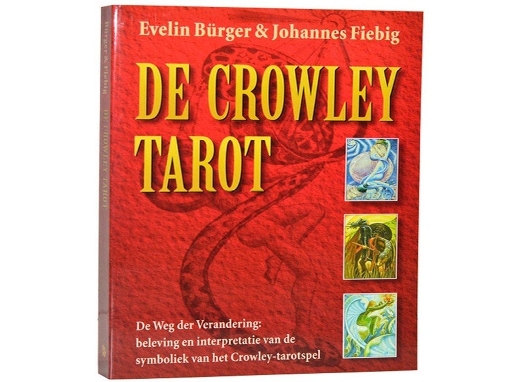 Evelin Burger De Crowley Tarot (boek), Ophalen of Verzenden, Nieuw, Tarot of Kaarten leggen, Overige typen