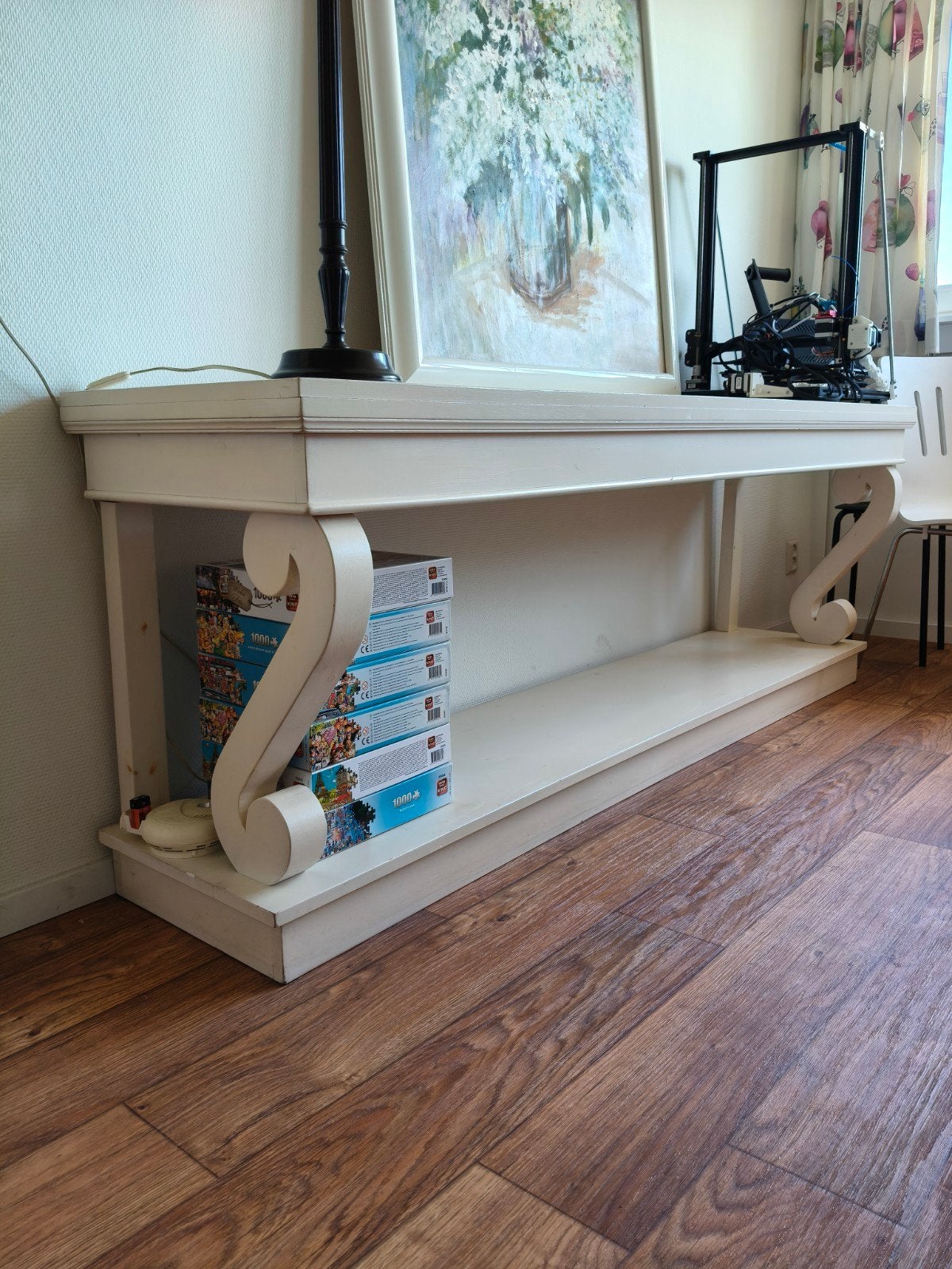 Mooi model sidetable, Ophalen, Gebruikt, 150 tot 200 cm, Overige houtsoorten
