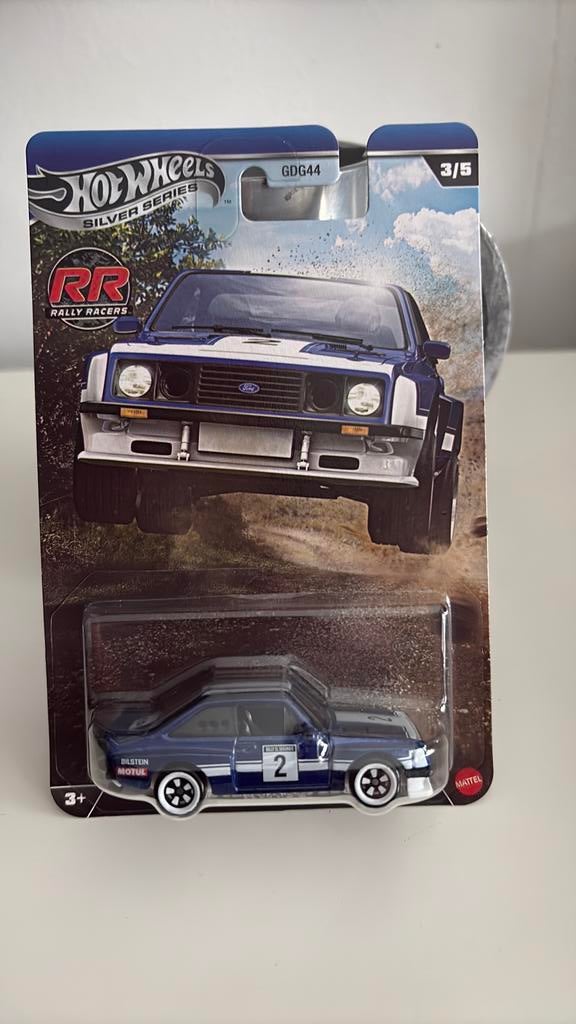 Hot Wheels Ford Escort RS2000 1/64, Ophalen of Verzenden, Nieuw, Auto