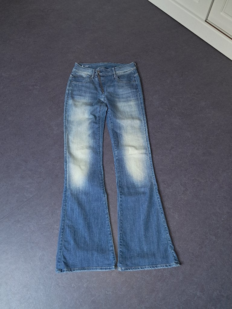 Spijkerbroek flare G-Star, Blauw, Ophalen of Verzenden, Zo goed als nieuw, W27 (confectie 34) of kleiner