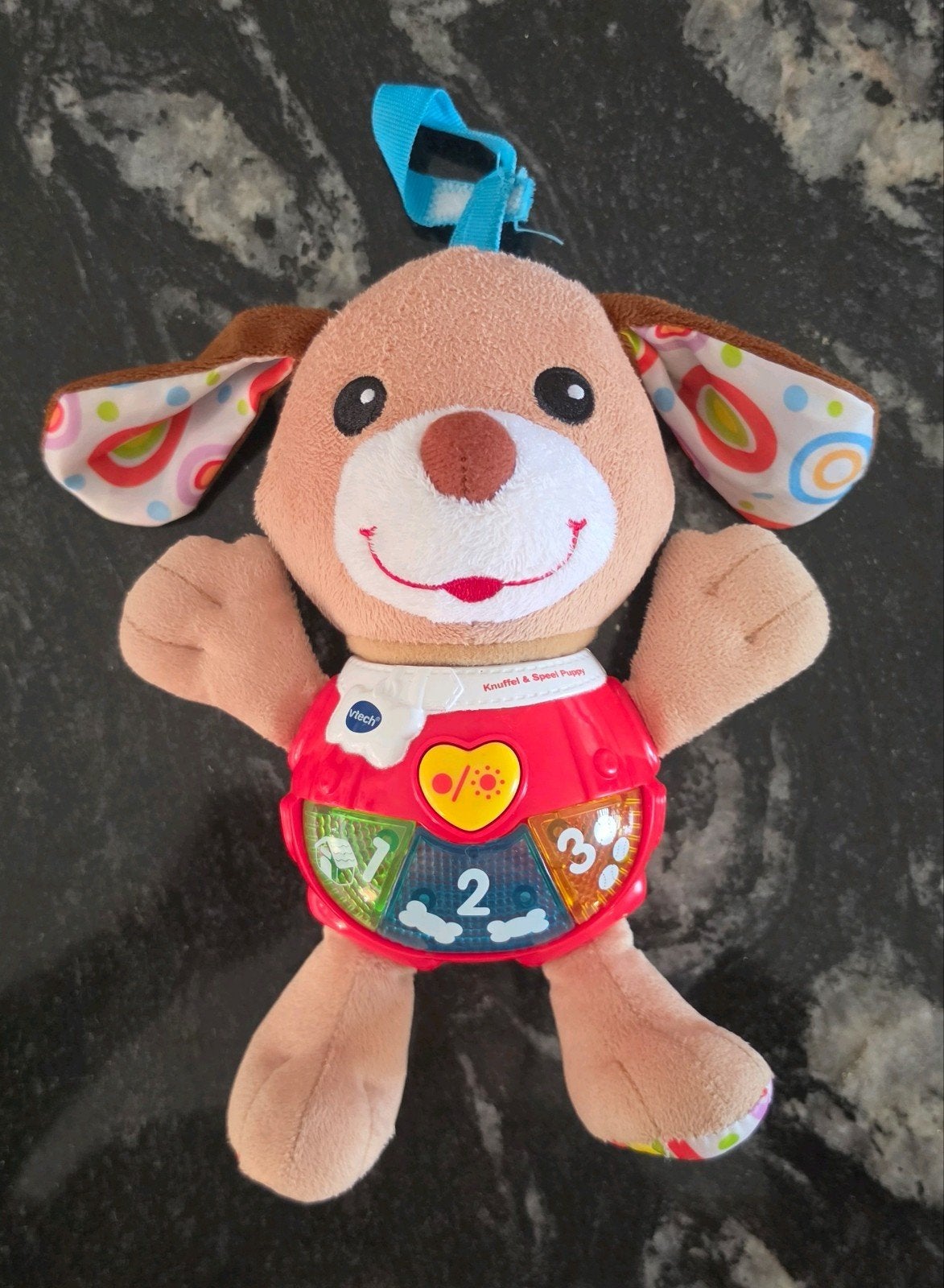 Vtech Knuffel & Speel Puppy bruin, Ophalen, 6 maanden tot 2 jaar