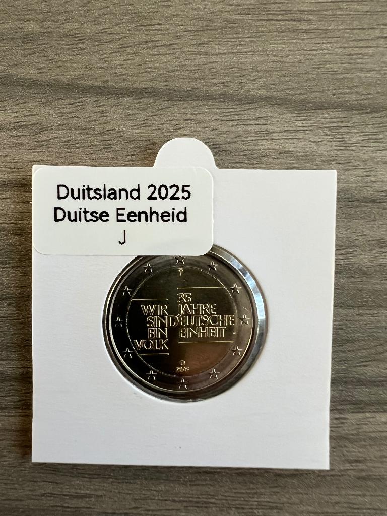 2 Euro munt Duitsland Saarland 2025 J, Postzegels en Munten, Munten | Europa | Euromunten, Ophalen of Verzenden, Duitsland, 2 euro