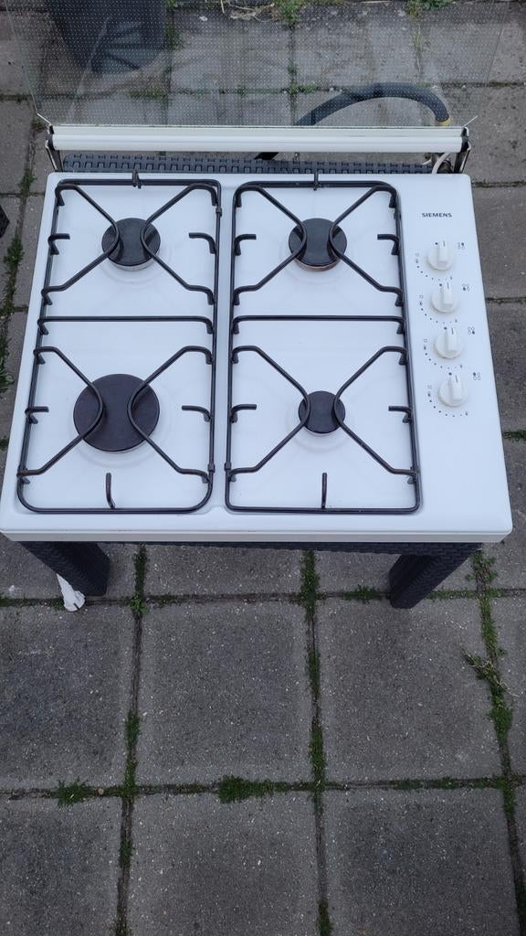 Nette Siemens kookplaat, Witgoed en Apparatuur, Kookplaten, Ophalen, 4 kookzones, Zo goed als nieuw, Inbouw