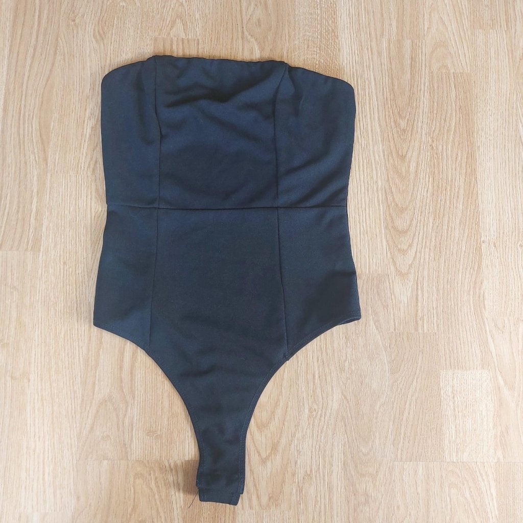 Zwarte body suit van Shein, Maat 34(XS), Ophalen of Verzenden, Zwart, Body of Korset