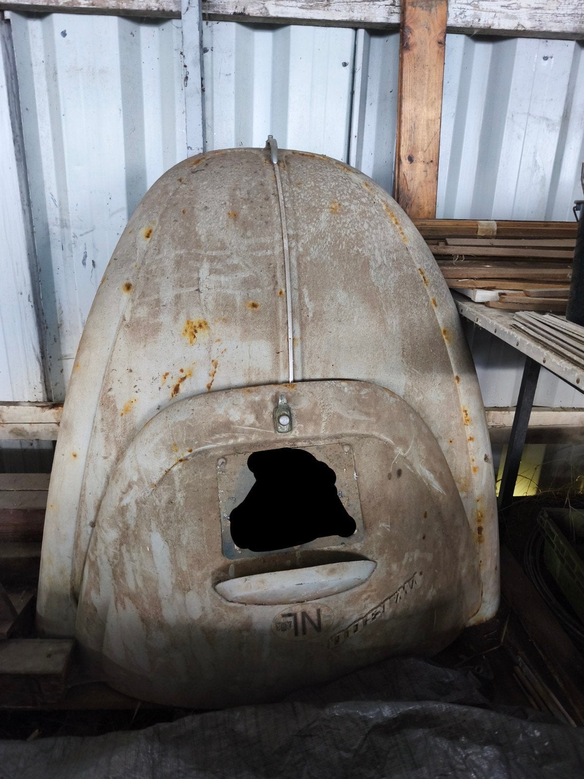 Originele VW Kever 1300 Motorkap en Achterklep, Ophalen, Gebruikt, Motorkap, Volkswagen