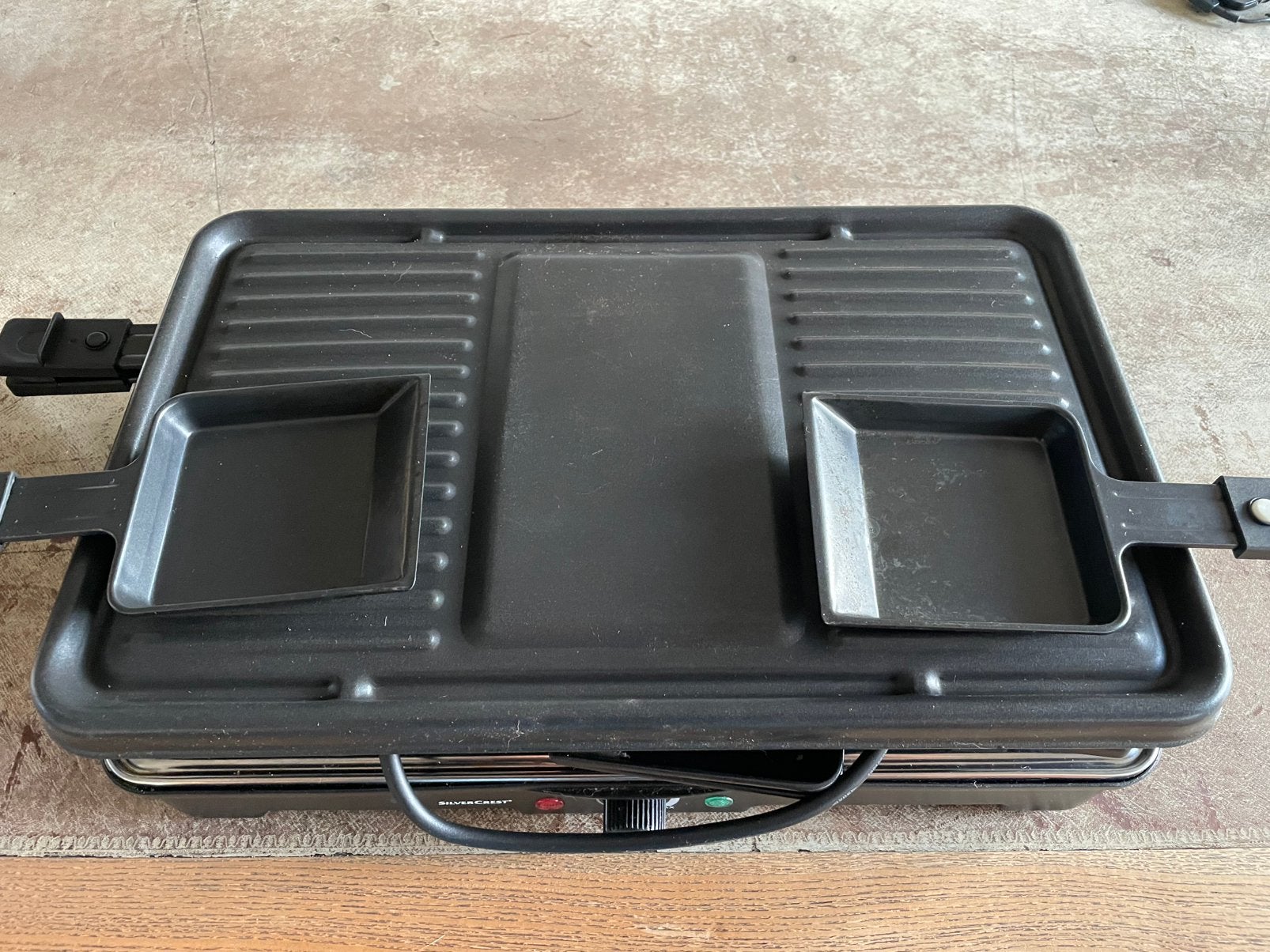 Raclette grill gourmet, Ophalen of Verzenden, Vaatwasmachinebestendig, Gebruikt, Tafelgrill