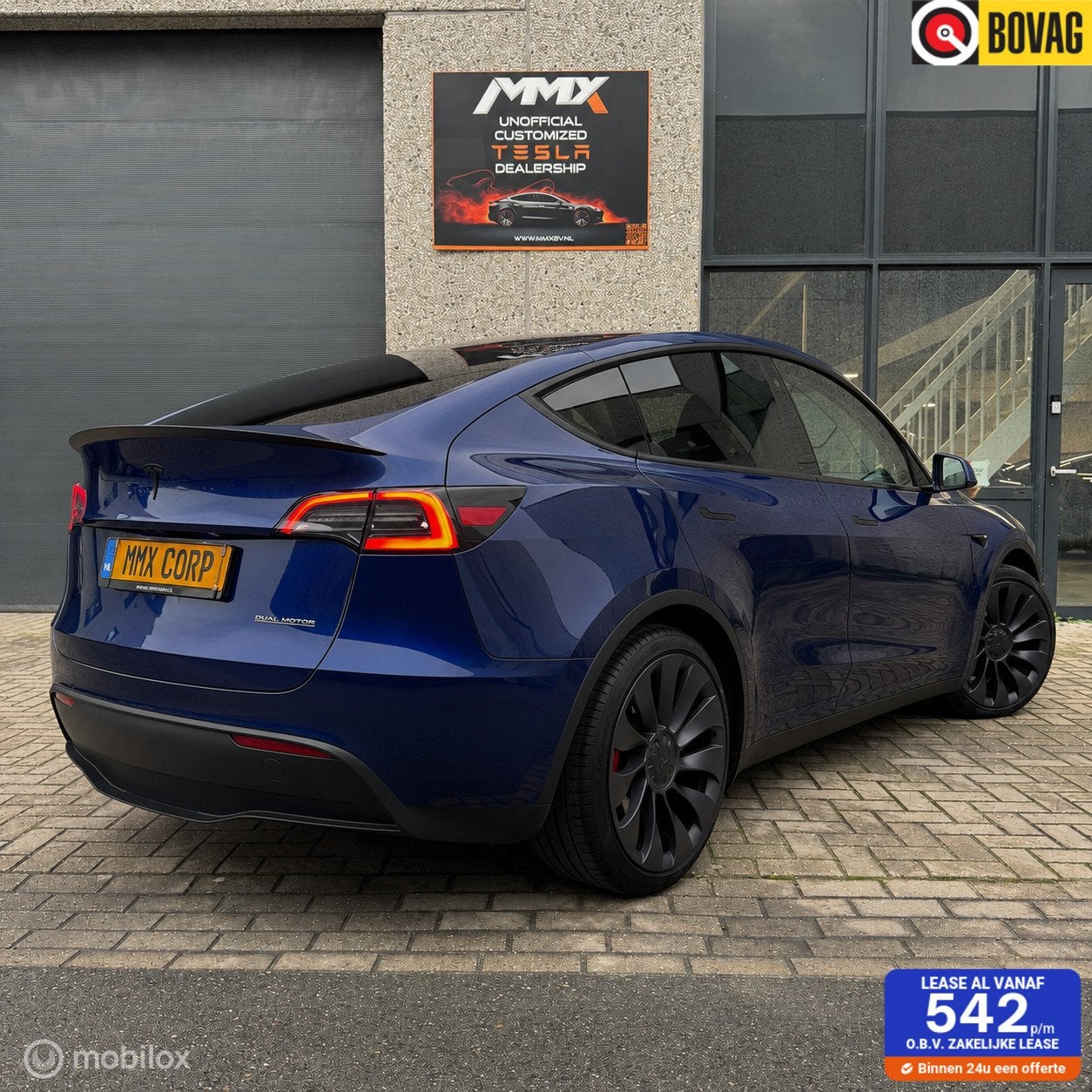Tesla Model Y Performance + MMX PACK + IAP + 21" + SOH 94.4%, Auto's, Automaat, 514 km, Gebruikt, Zwart