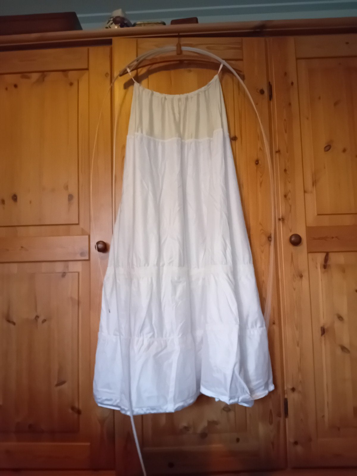 Hoepelrok, Ophalen of Verzenden, Zo goed als nieuw, Wit, Accessoires