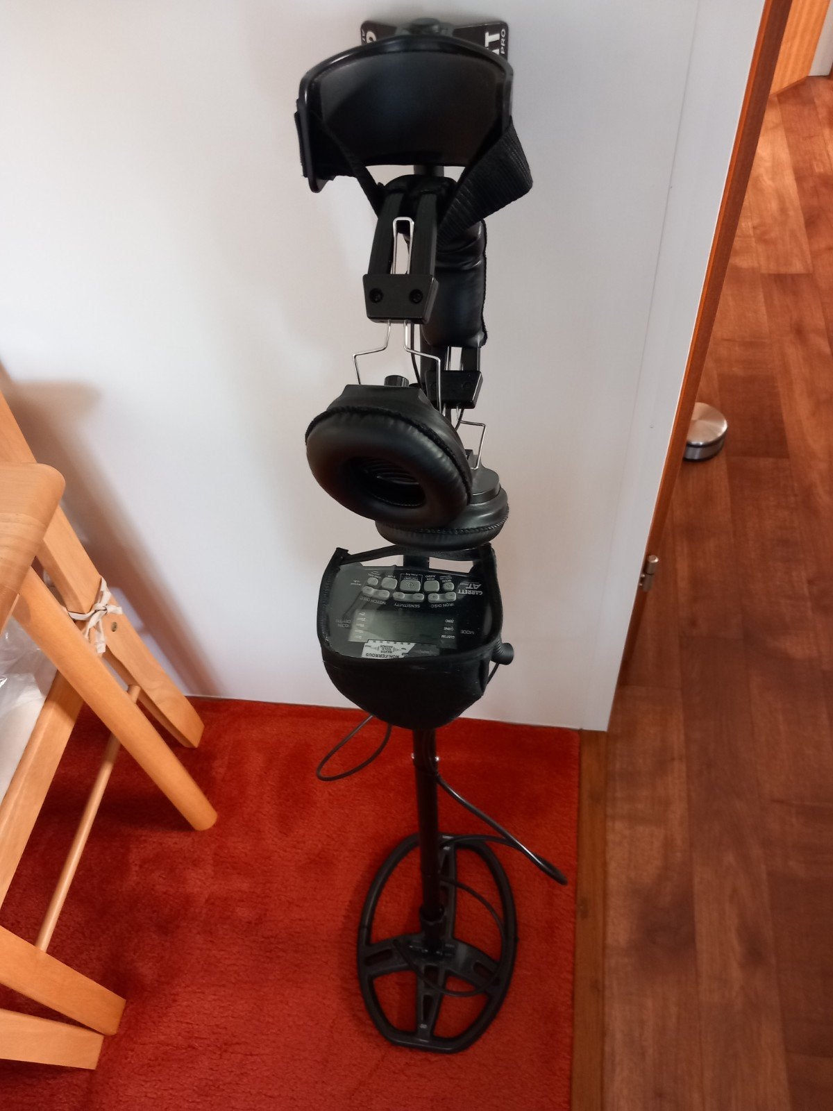 Garrett AT Pro Metaaldetector met Hoofdtelefoon, Hobby en Vrije tijd, Metaaldetectors, Ophalen, Garrett, Meer dan 30 cm, Zo goed als nieuw
