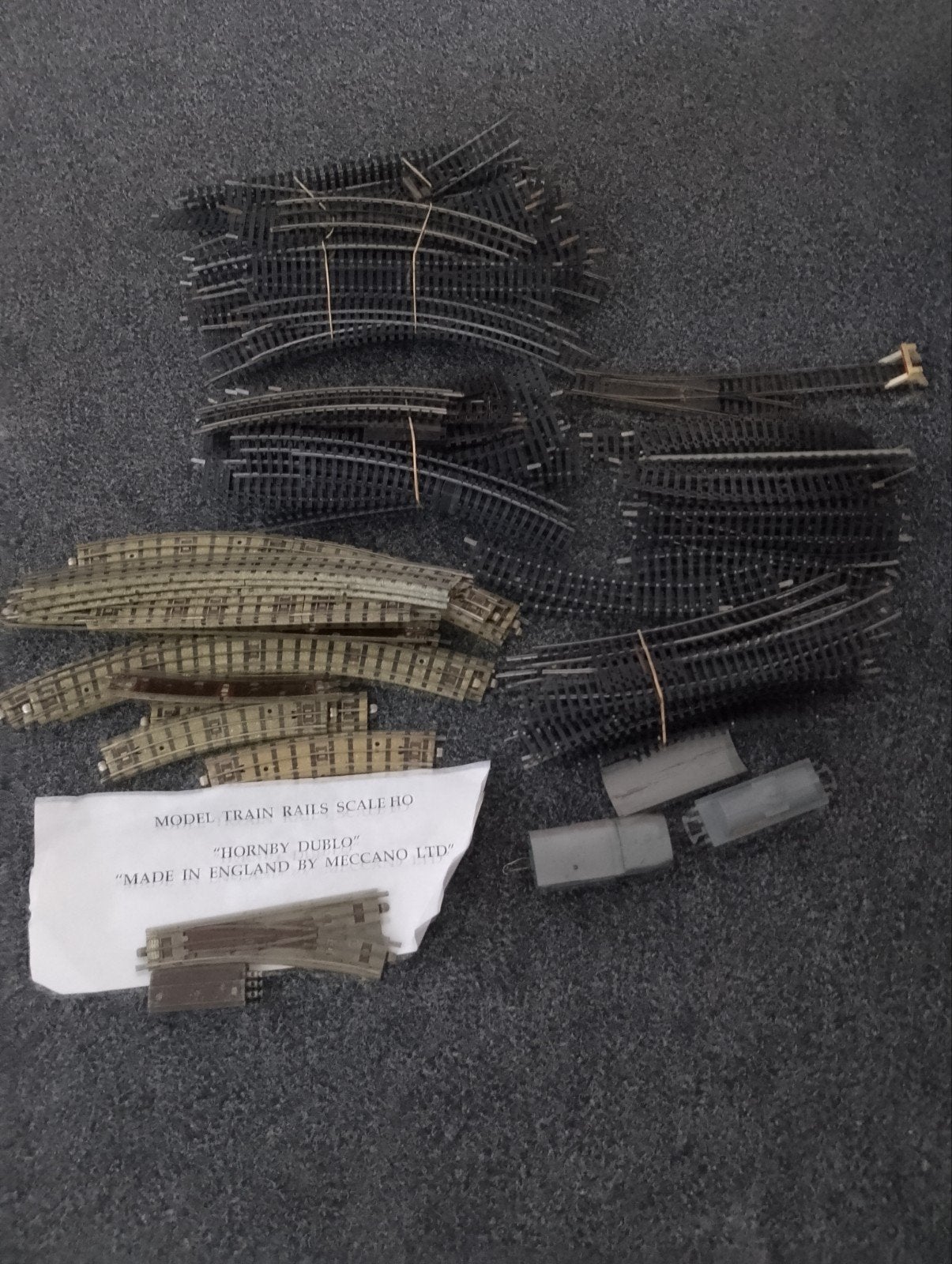 Hornby Dublo H0 Modelspoor Rails Trix Lima jouf, Ophalen, Gebruikt, Gelijkstroom, Rails