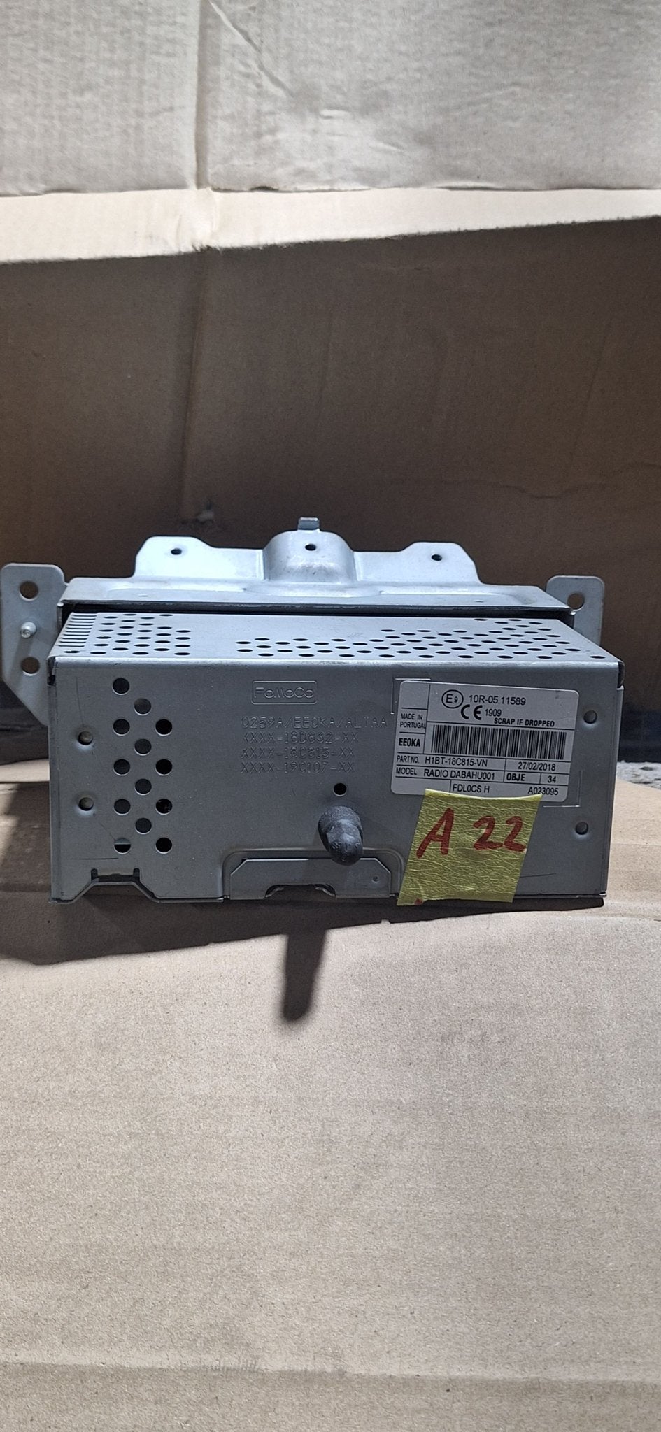 Originele Ford Autoradio / DAB+ Module (H1BT-18C815-VN), Gebruikt, -, -, Ophalen of Verzenden