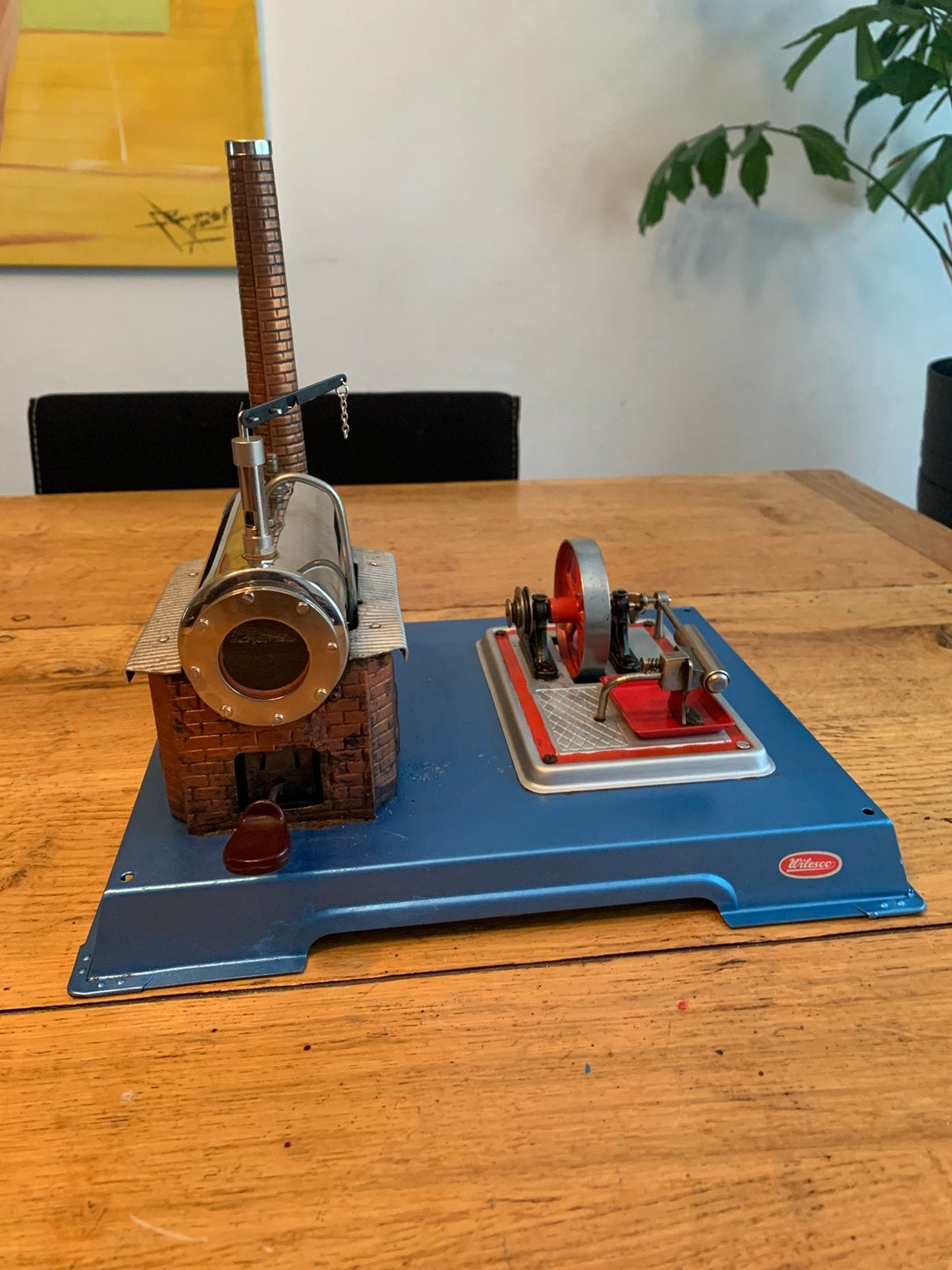 Wilesco d12 stoommachine, Ophalen of Verzenden, Zo goed als nieuw, Groter dan 1:32