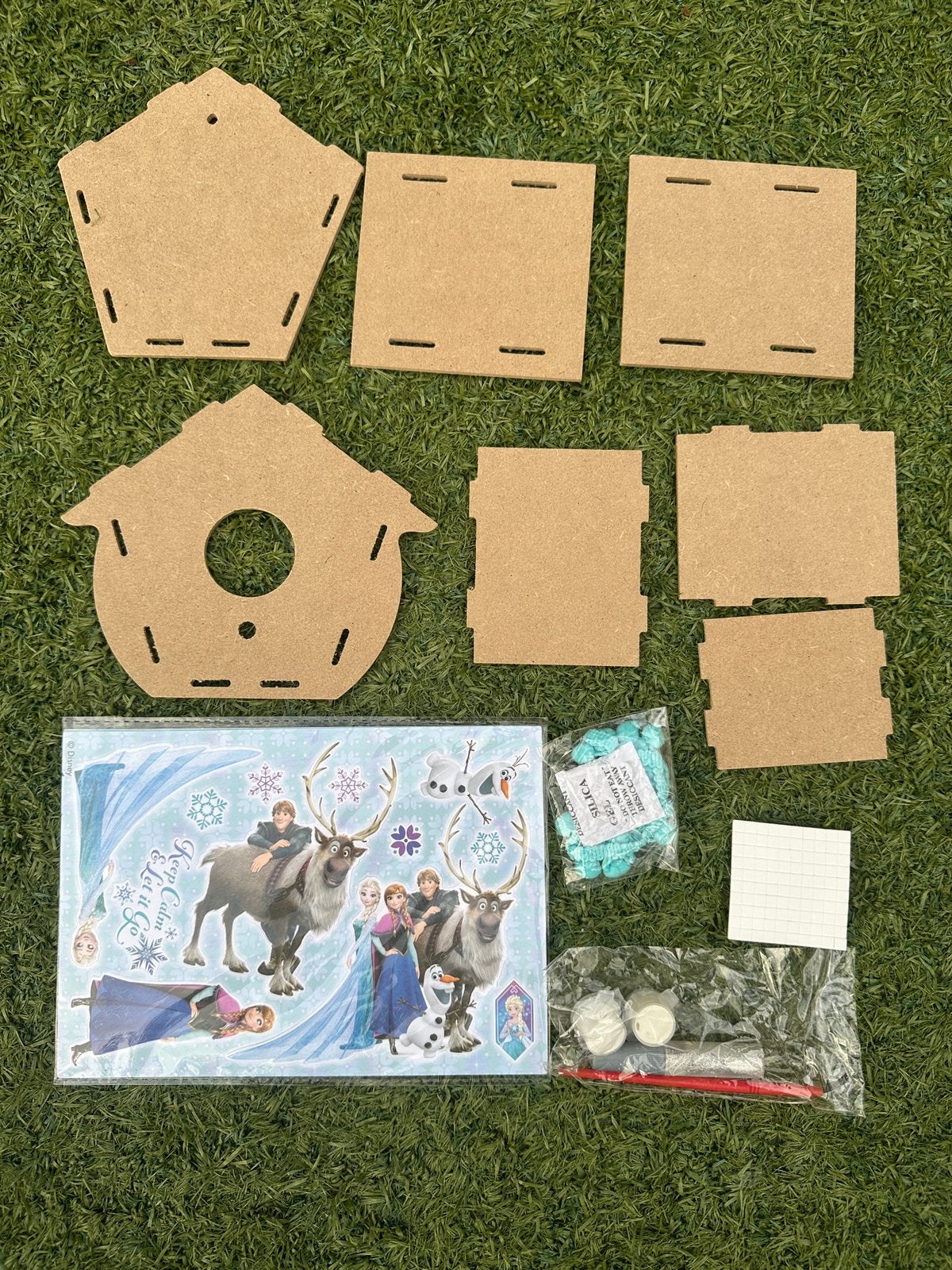 Nieuwe Disney Frozen Vogelhuis knutselpakket, Ophalen, Nieuw, Overige thema's, Overige typen
