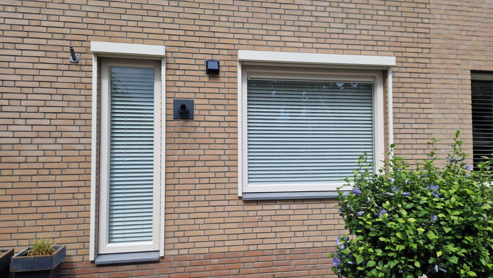 Houten Jaloezie 50 mm lamellen, Ophalen, Jaloezie, 174 cm, 147 cm