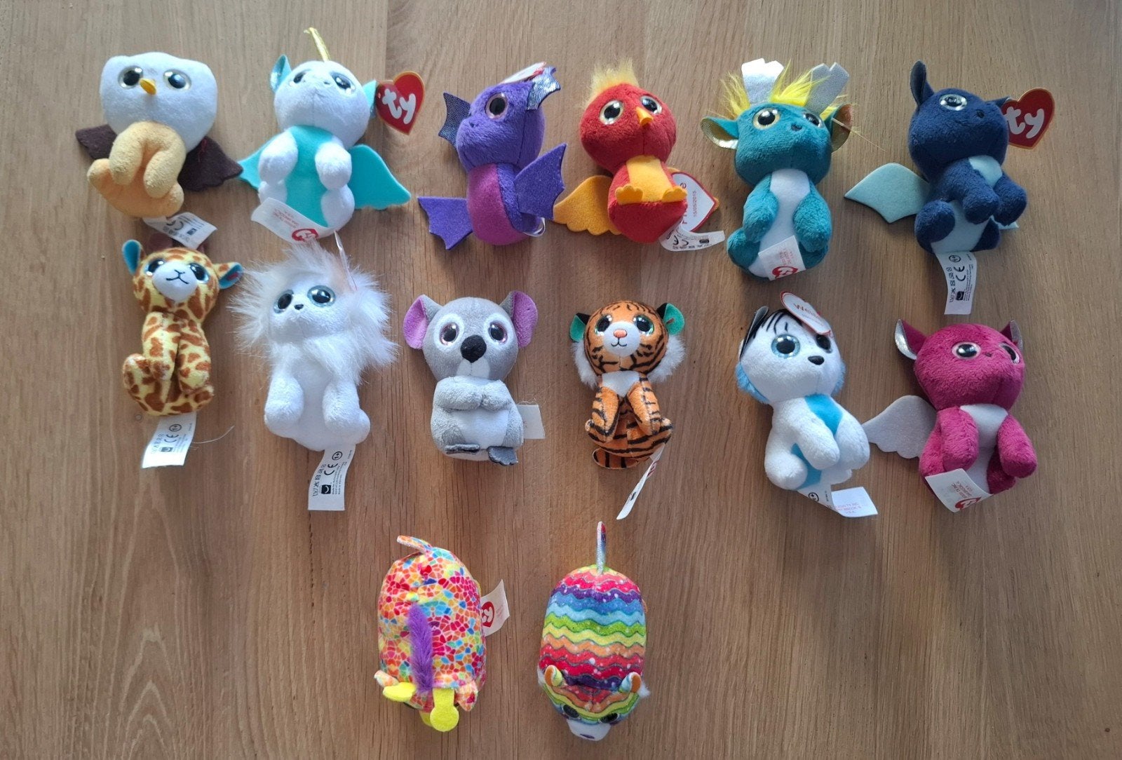knuffeltjes Ty 14x, Ophalen of Verzenden, Zo goed als nieuw, Overige kleuren, Overige typen