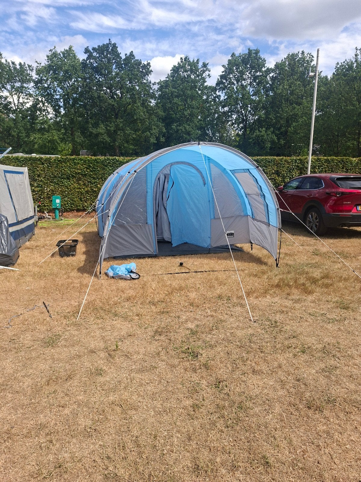Mooie en lekvrije 4-persoons tent, Ophalen, Gebruikt, Tot en met 4