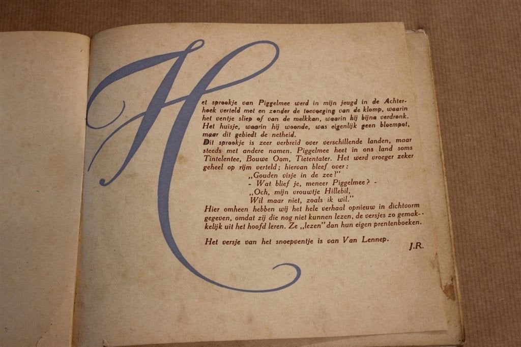 Piggelmee. Henk Kabos. Oude uitgave 1943., Ophalen of Verzenden, Gelezen