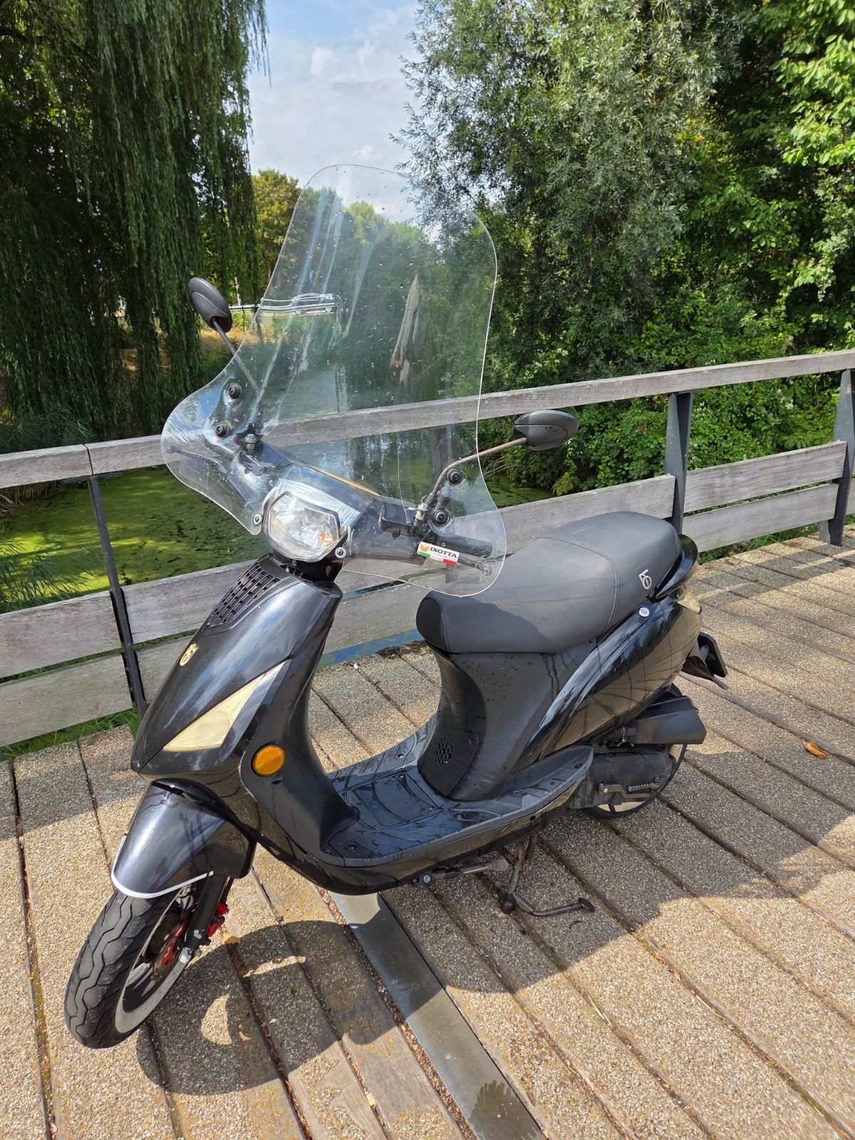 btc streetline snor scooter, Fietsen en Brommers, Snorfietsen en Snorscooters, Ophalen, Gebruikt, Benzine, Overige merken