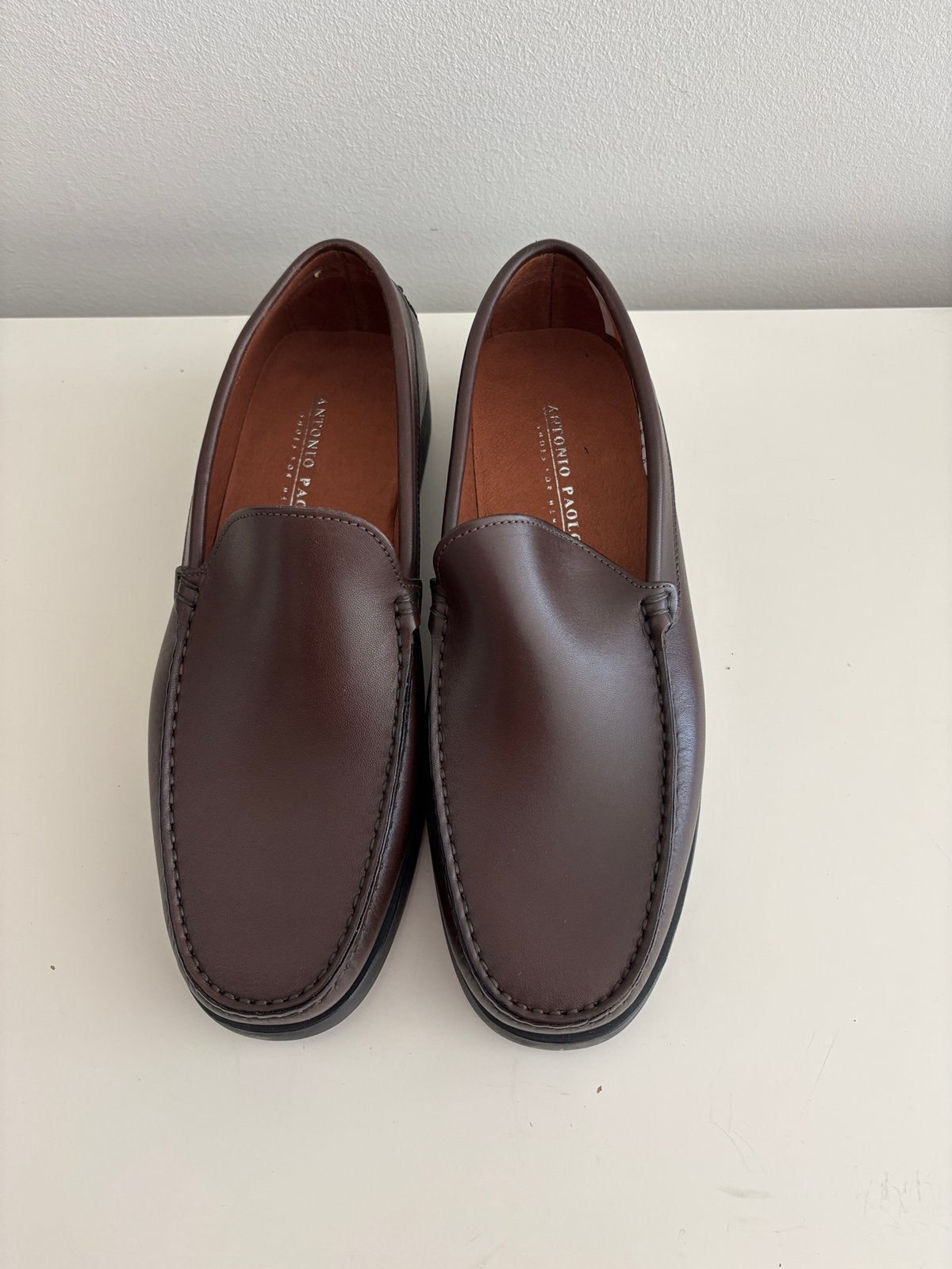 Bruin leten heren mocassins maat 42, Kleding | Heren, Bruin, Verzenden, Nieuw, Espadrilles of Moccasins