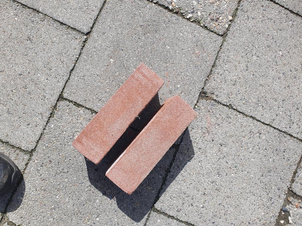 Metselstenen terrasstenen dikke 6.5 cm dik., Ophalen, Steen of Klei, Nieuw, 15 m² of meer
